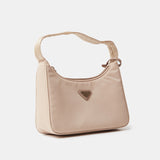 Prada Re-edition 2000 Beige Hobo Bag