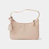 Prada Re-edition 2000 Beige Hobo Bag