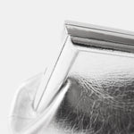 Fendi First Small Silver Laminated Clutch