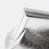 Fendi First Small Silver Laminated Clutch