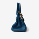 Hermès Birkin 30 Deep Blue Swift GHW