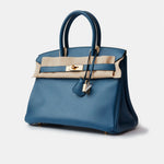 Hermès Birkin 30 Deep Blue Swift GHW