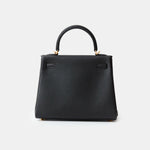 Hermès Kelly Retourne 25 Black Togo GHW