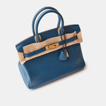Hermès Birkin 30 Deep Blue Swift GHW