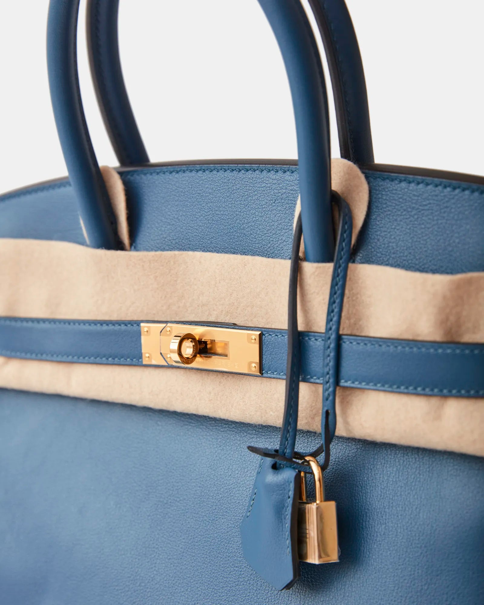Hermès Birkin 30 Deep Blue Swift GHW