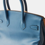 Hermès Birkin 30 Deep Blue Swift GHW