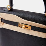 Hermès Kelly Retourne 25 Black Togo GHW