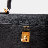 Hermès Kelly Retourne 25 Black Togo GHW