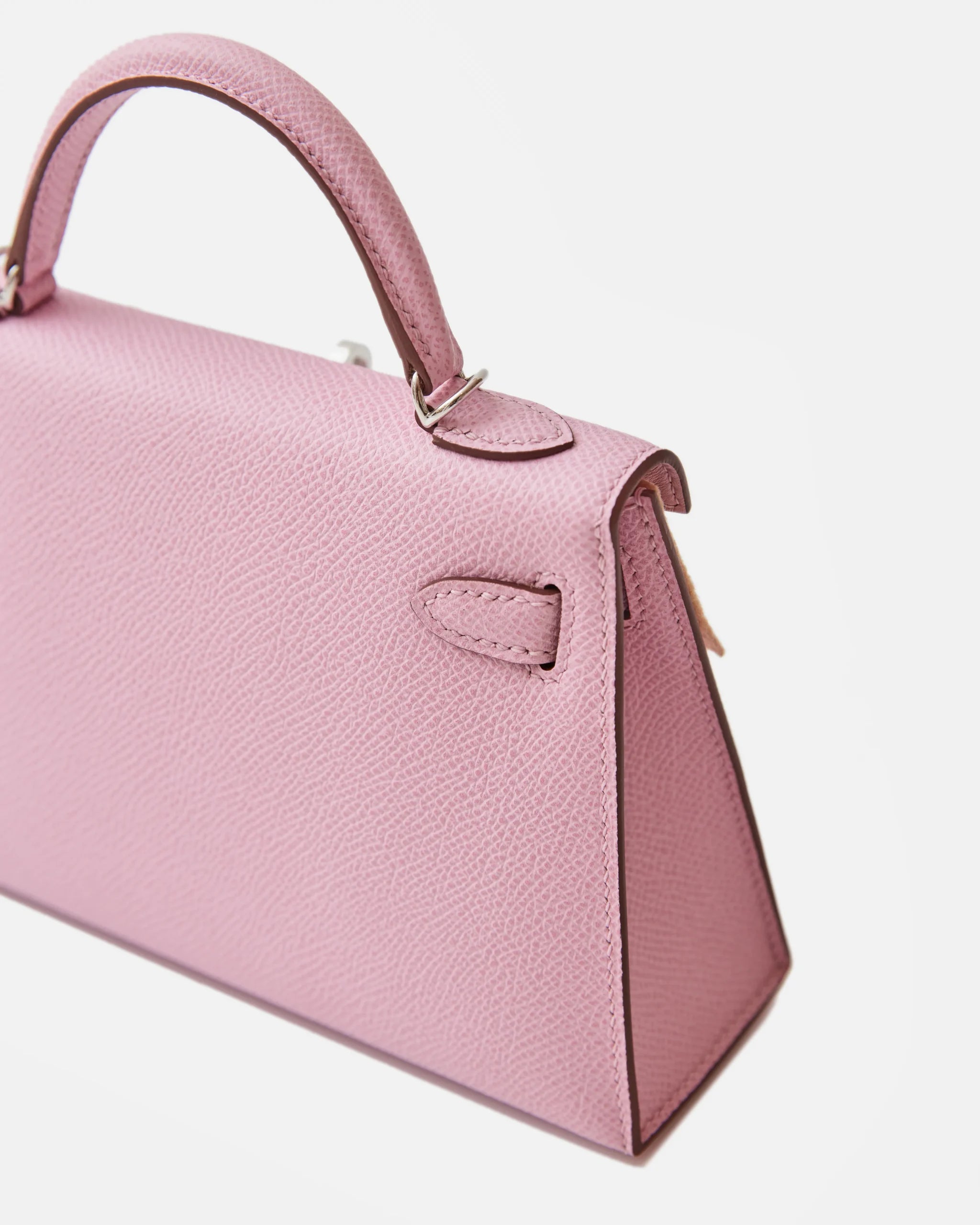 Hermès Mini Kelly 20 Mauve Sylvestre Epsom PHW