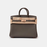 Hermès Birkin 25 Etain Togo RGHW