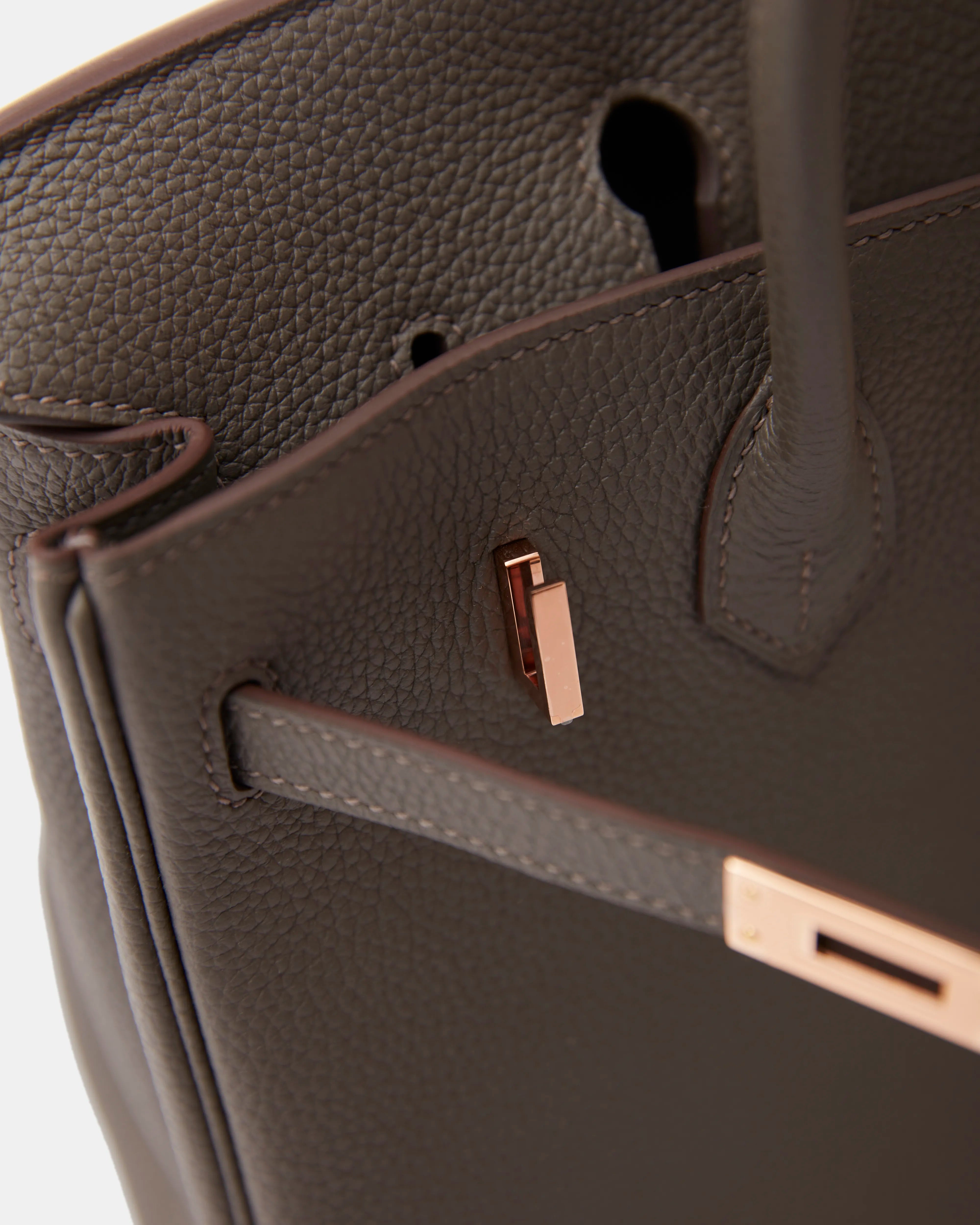 Hermès Birkin 25 Etain Togo RGHW