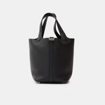 Hermès Mini Picotin 18 Black PHW
