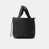 Hermès Picotin 18 Black Clemence PHW