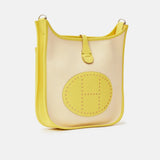 Hermès Evelyne 29 Ecru-Citron Lime PHW