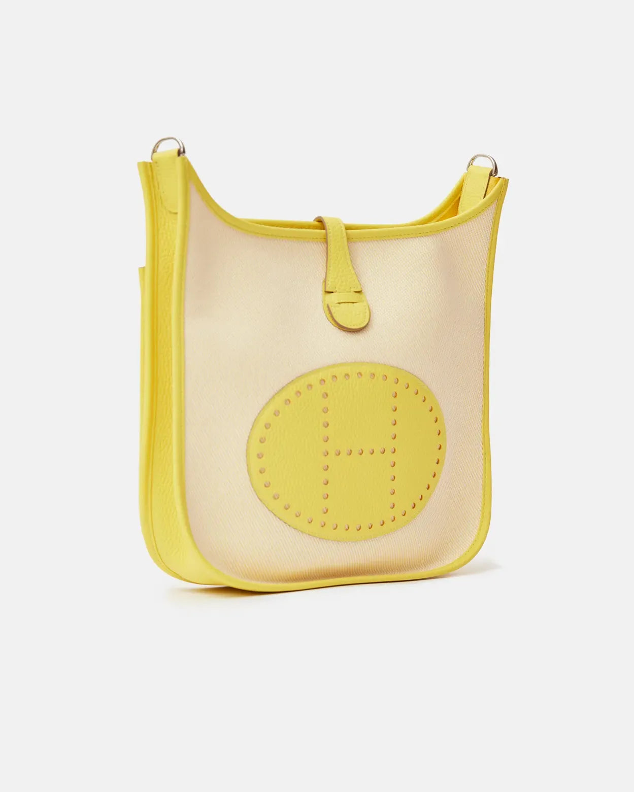 Hermès Evelyne 29 Ecru-Citron Lime PHW