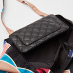 Chanel Foldable Tote Bag With Chain