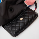 Chanel Foldable Tote Bag With Chain