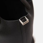 Hermès Picotin 18 Black Clemence PHW