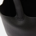 Hermès Picotin 18 Black Clemence PHW
