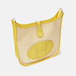 Hermès Evelyne 29 Ecru-Citron Lime PHW