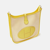 Hermès Evelyne 29 Ecru-Citron Lime PHW