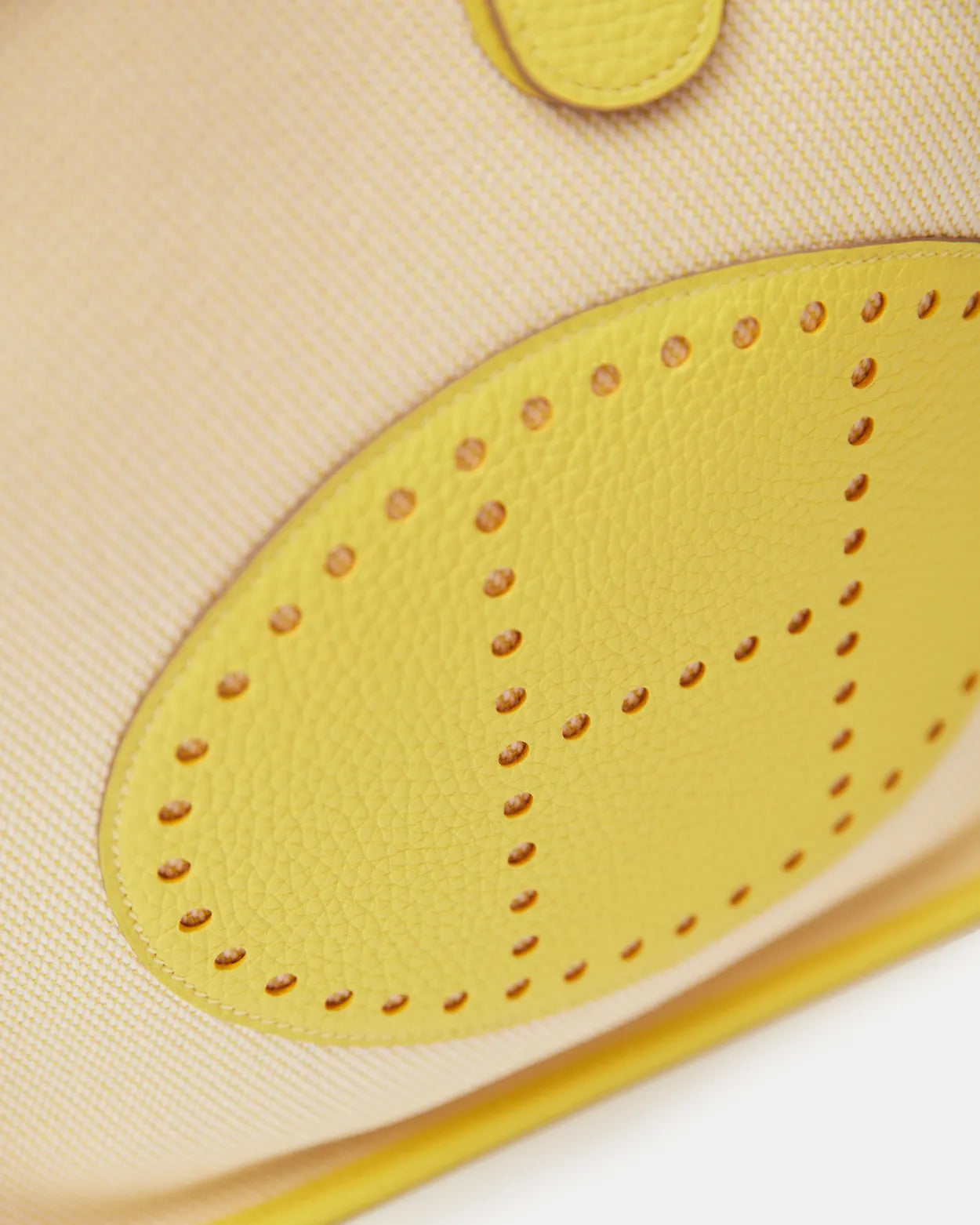 Hermès Evelyne 29 Ecru-Citron Lime PHW