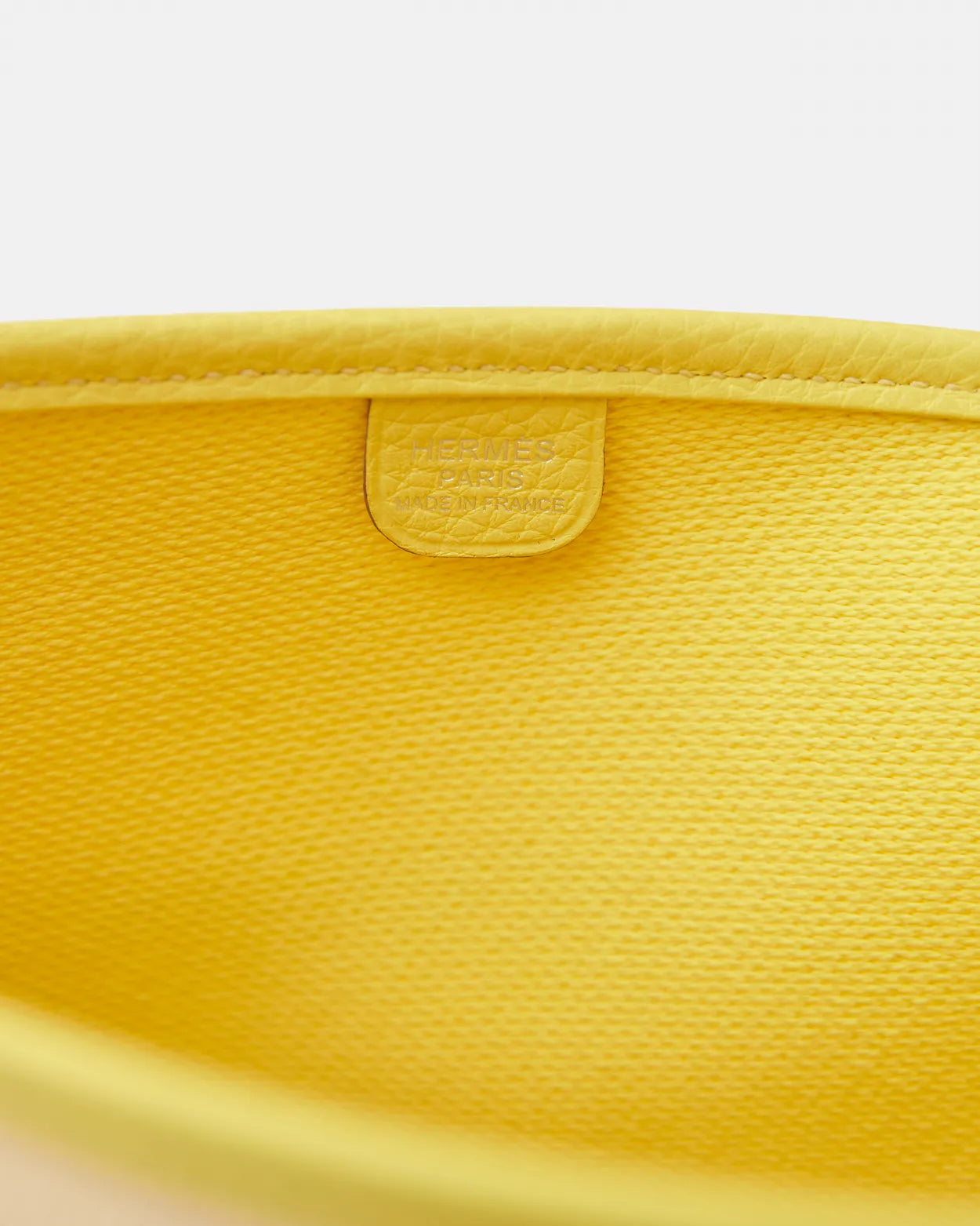 Hermès Evelyne 29 Ecru-Citron Lime PHW