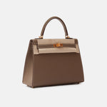 Hermès Kelly 25 Etoupe Epsom GHW