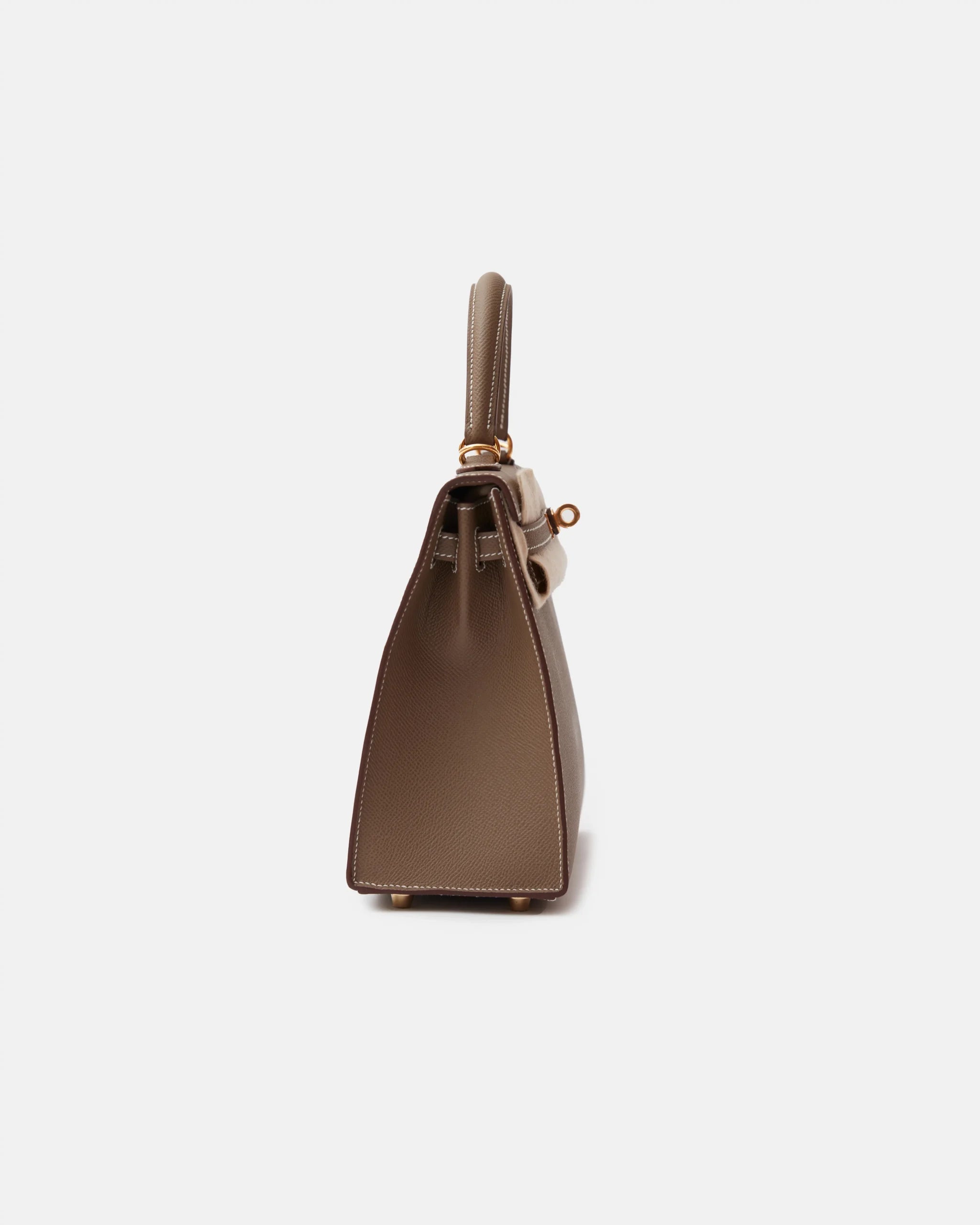 Hermès Kelly 25 Etoupe Epsom GHW