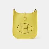 Hermes Mini Evelyne 16 Lime Clemence PHW