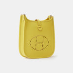 Hermes Mini Evelyne 16 Lime Clemence PHW