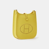 Hermes Mini Evelyne 16 Lime Clemence PHW