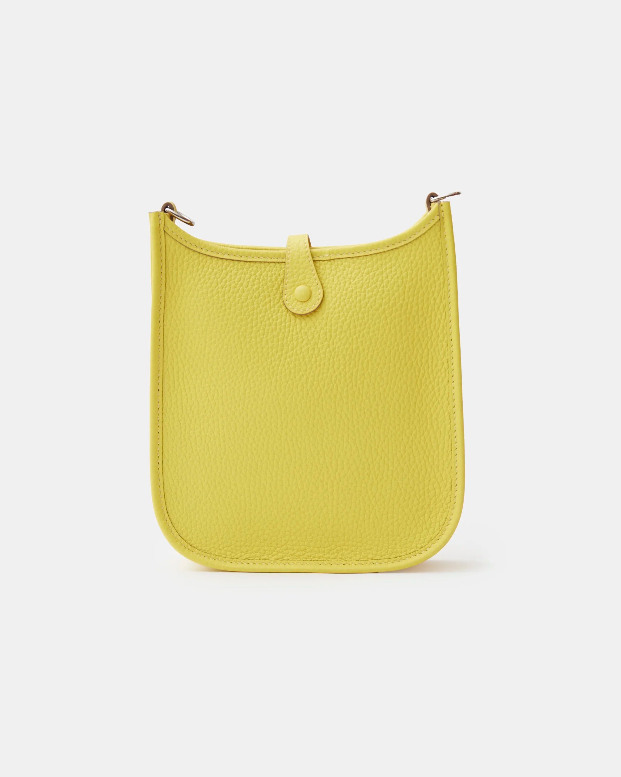 Hermes Mini Evelyne 16 Lime Clemence PHW