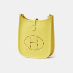 Hermes Mini Evelyne 16 Lime Clemence PHW