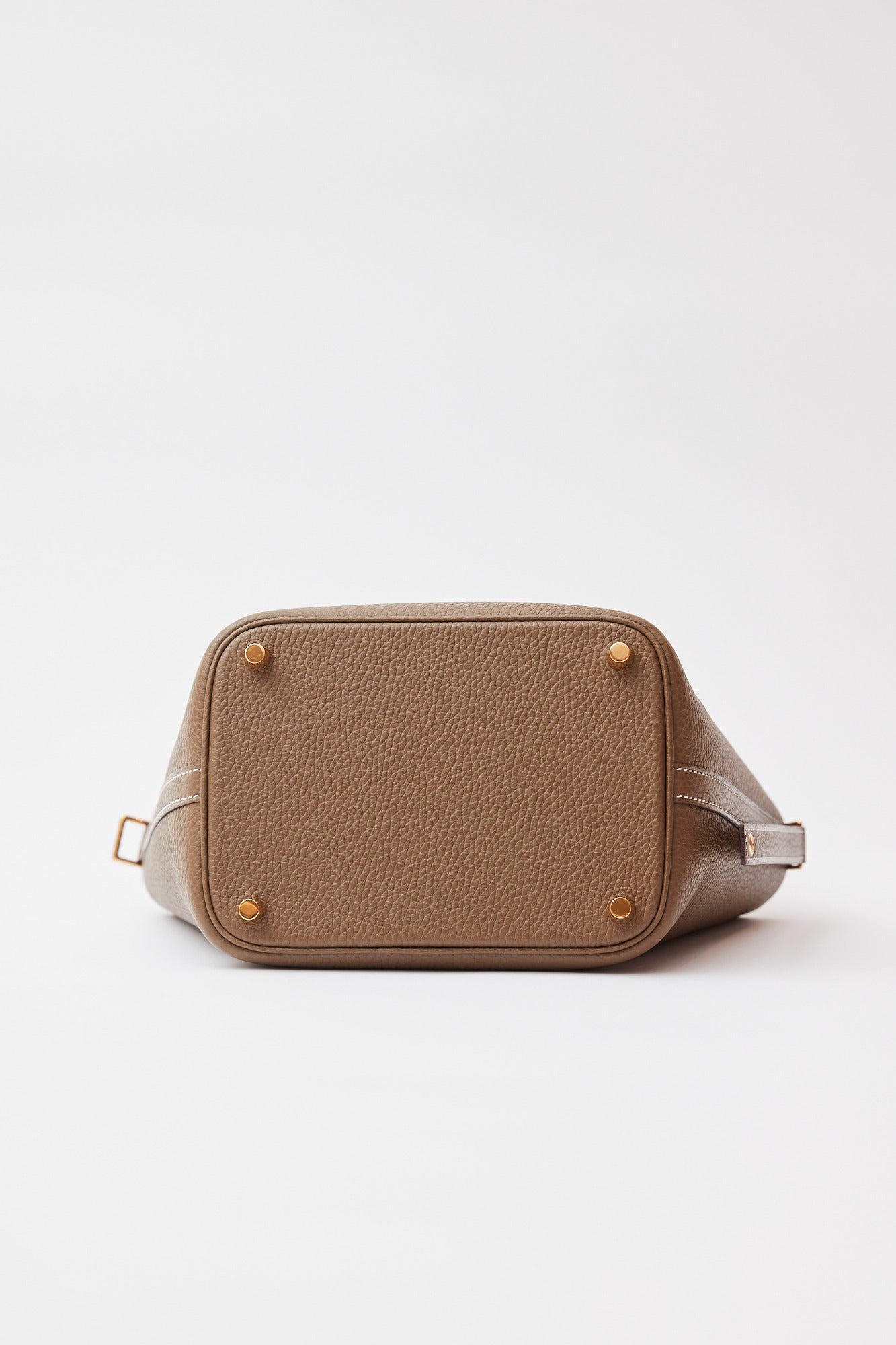 Hermès Picotin 18 Etoupe Clemence GHW