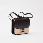 Hermès Constance 18 Black/Ombre Monsieur/Lizard PHW