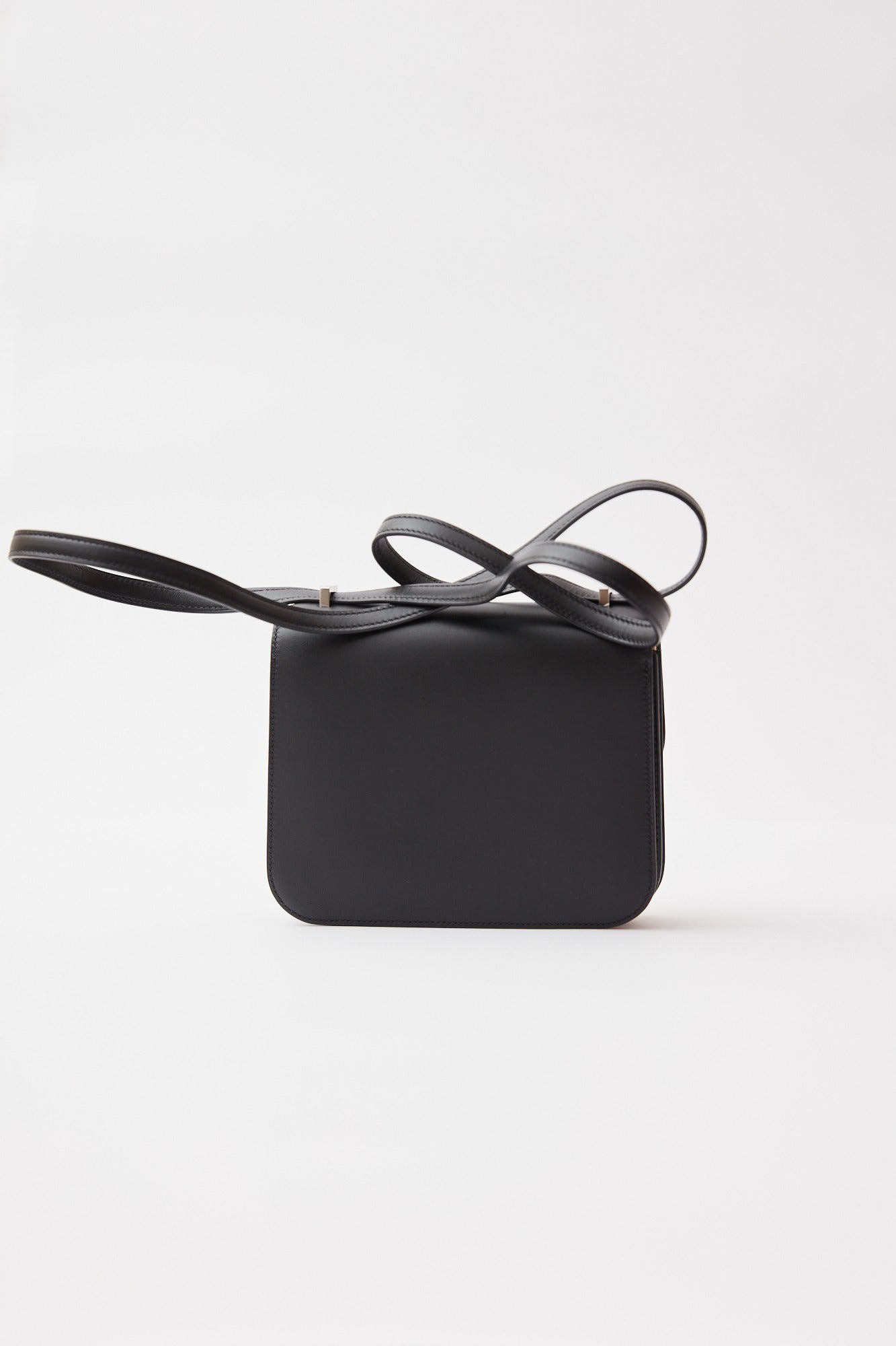 Hermès Constance 18 Black/Ombre Monsieur/Lizard PHW