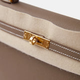 Hermès Kelly 25 Etoupe Epsom GHW
