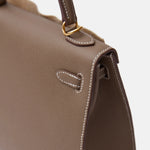 Hermès Kelly 25 Etoupe Epsom GHW