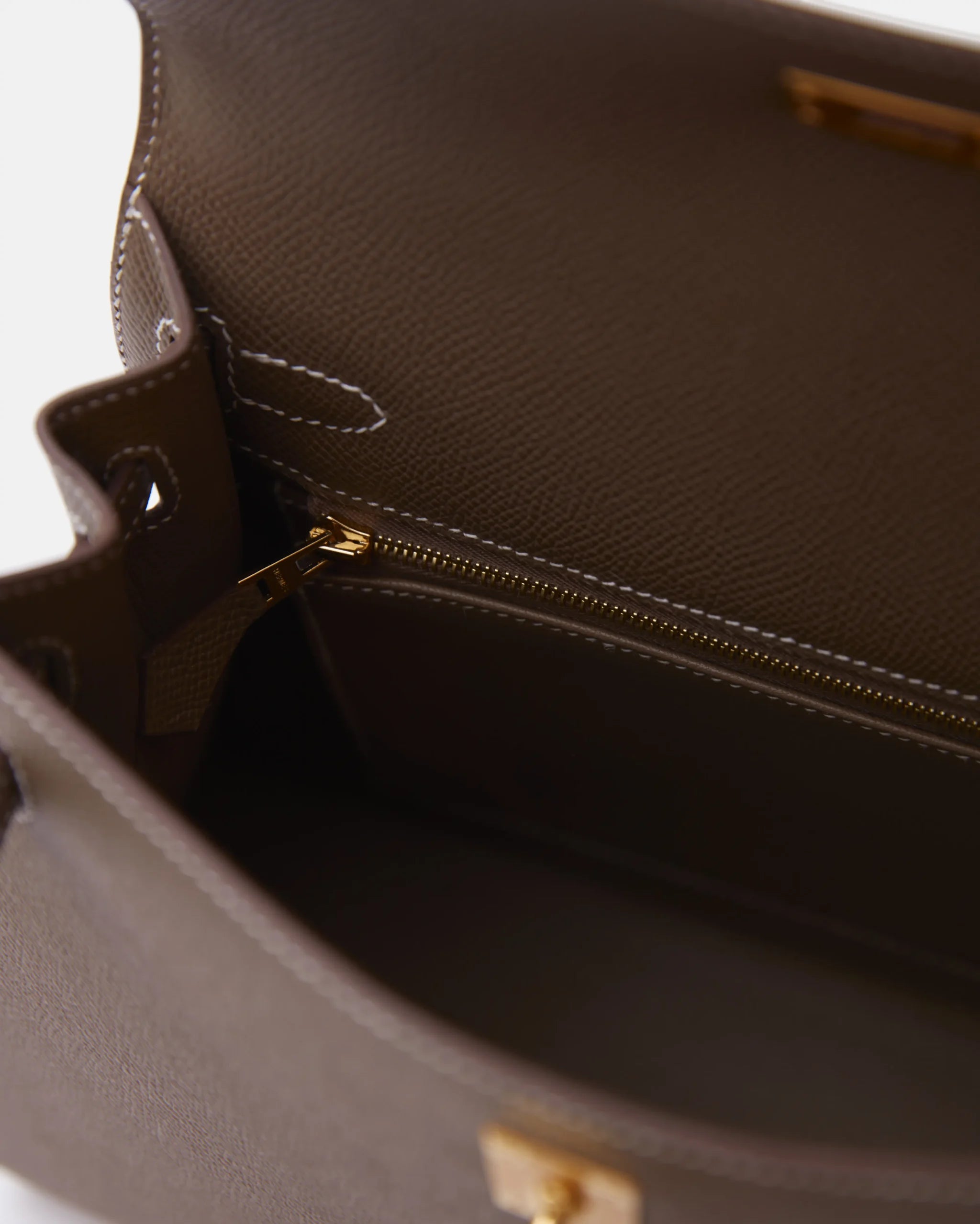 Hermès Kelly 25 Etoupe Epsom GHW