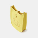 Hermes Mini Evelyne 16 Lime Clemence PHW