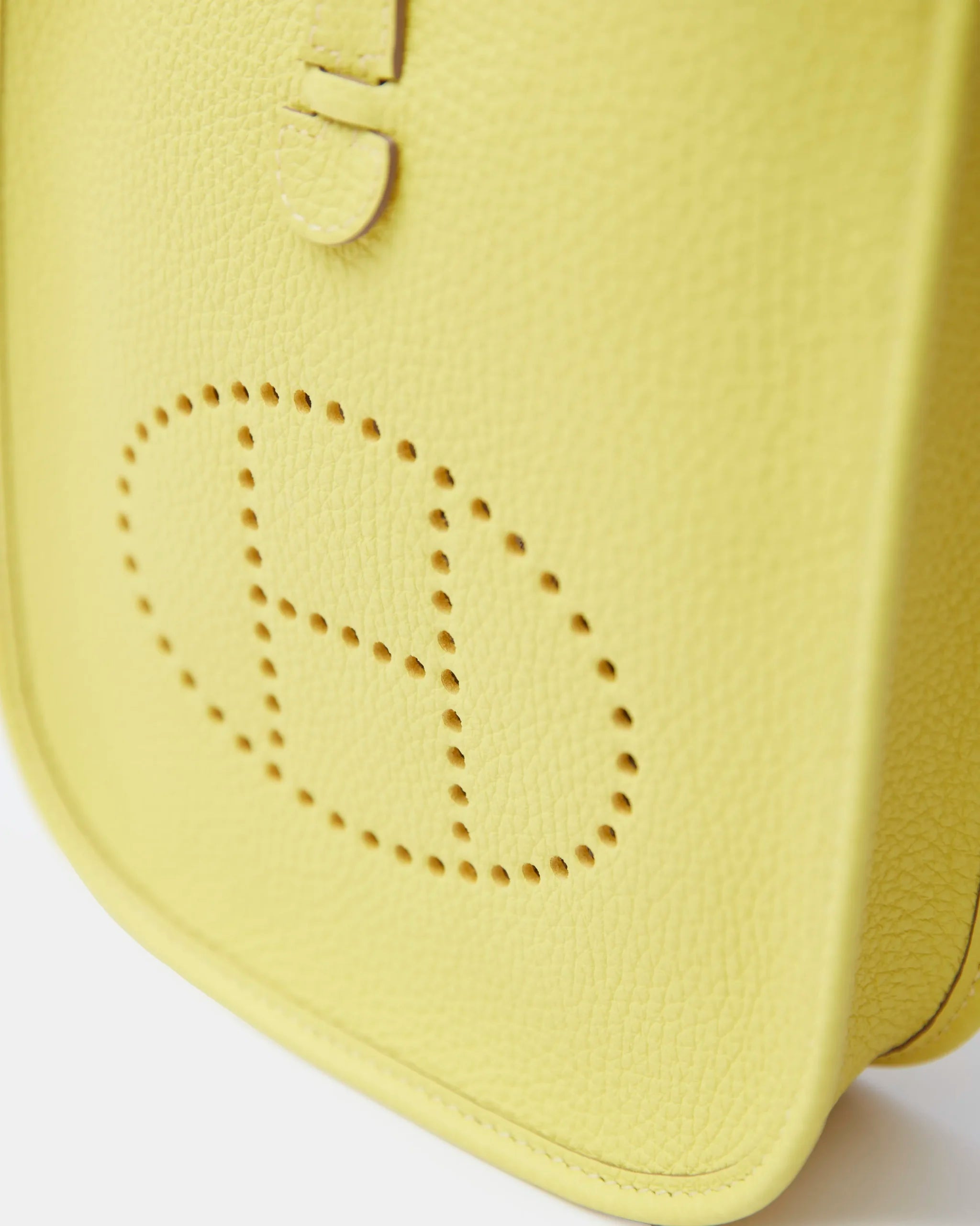 Hermes Mini Evelyne 16 Lime Clemence PHW