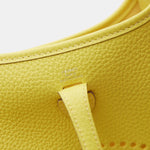 Hermes Mini Evelyne 16 Lime Clemence PHW