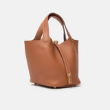 Hermès Picotin 18 Gold Clemence GHW