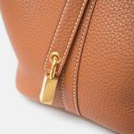 Hermès Picotin 18 Gold Clemence GHW