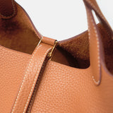 Hermès Picotin 18 Gold Clemence GHW