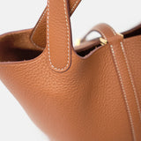 Hermès Picotin 18 Gold Clemence GHW