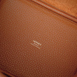 Hermès Picotin 18 Gold Clemence GHW