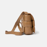 Bottega Veneta Padded Cassette Caramel