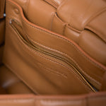 Bottega Veneta Padded Cassette Caramel